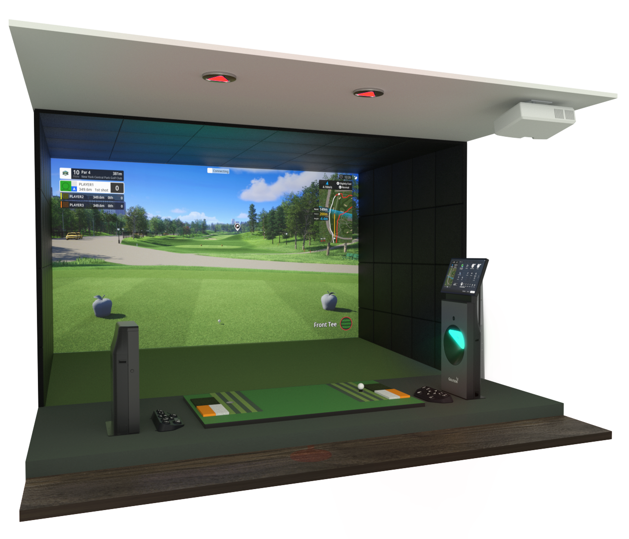 Golfzon TwoVision NX simulator